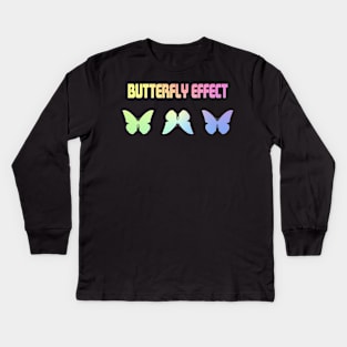 Butterfly Effect Kids Long Sleeve T-Shirt